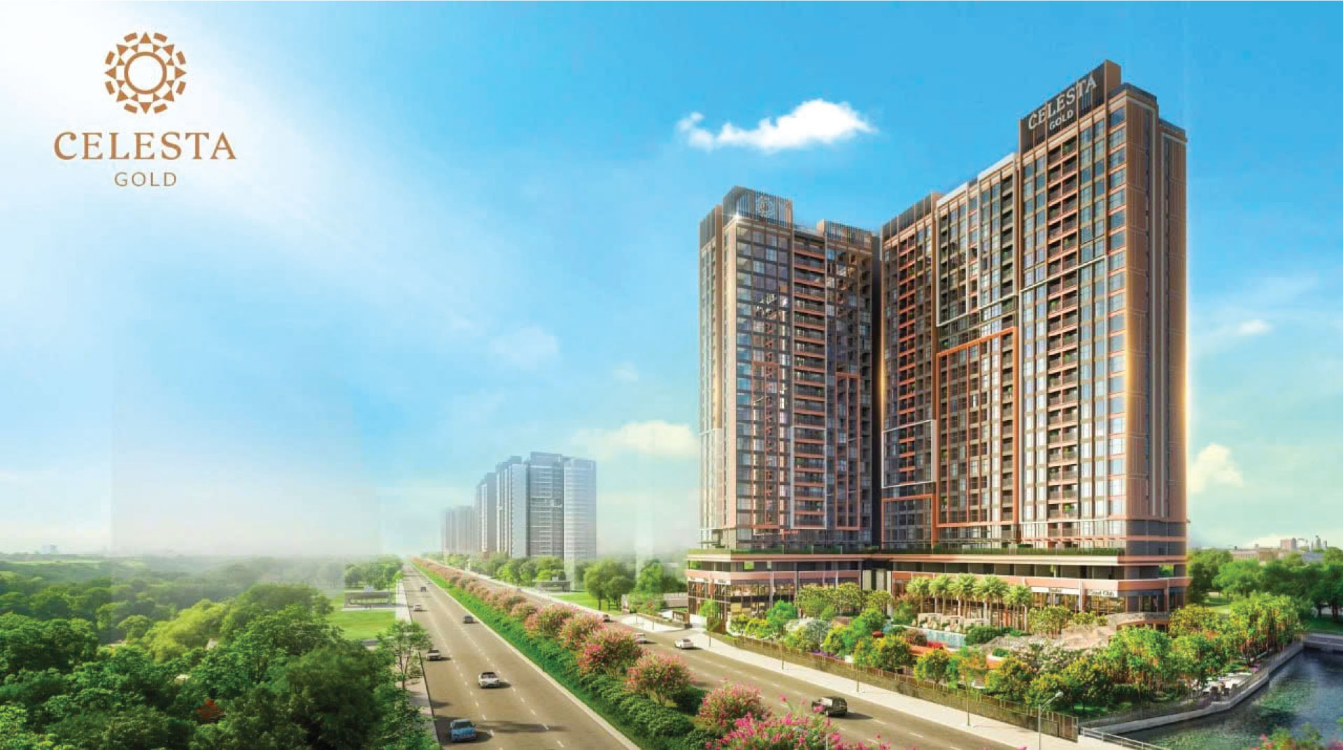 phối cảnh dự án celesta gold